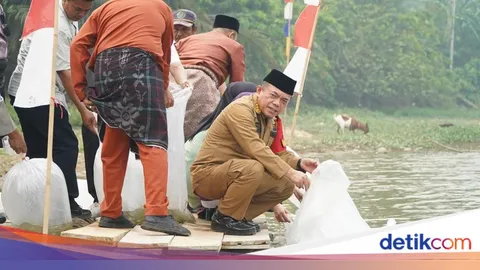 Al Haris Harapkan Penebaran Nilem Bermanfaat bagi Warga Sekitar Danau Sibuk